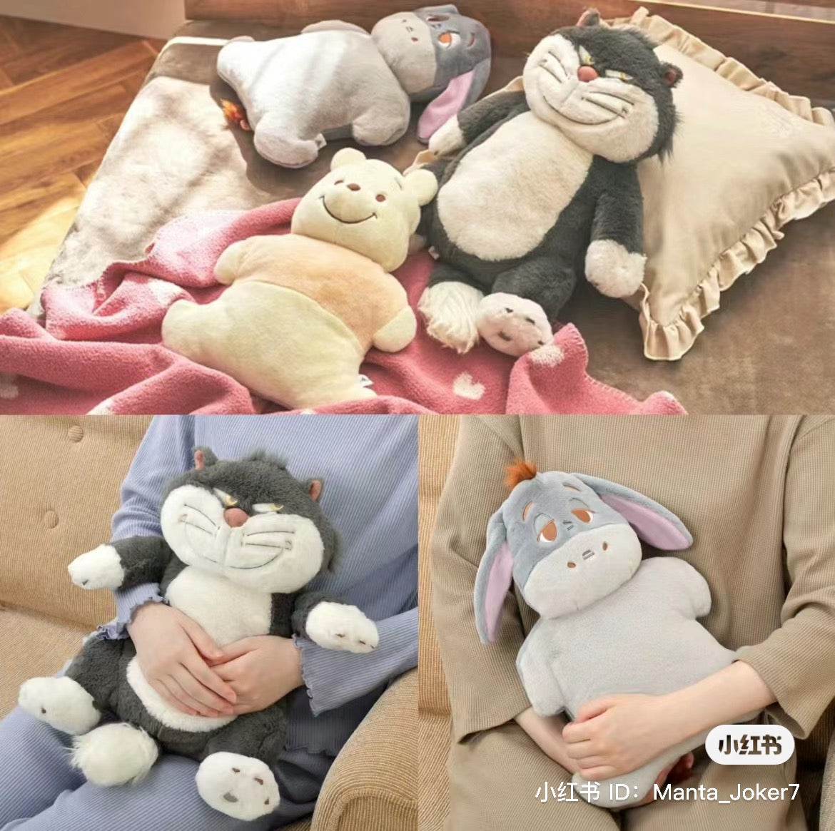 Disney|冬日暖乎乎热水袋限定公仔/玩偶/功能性玩偶