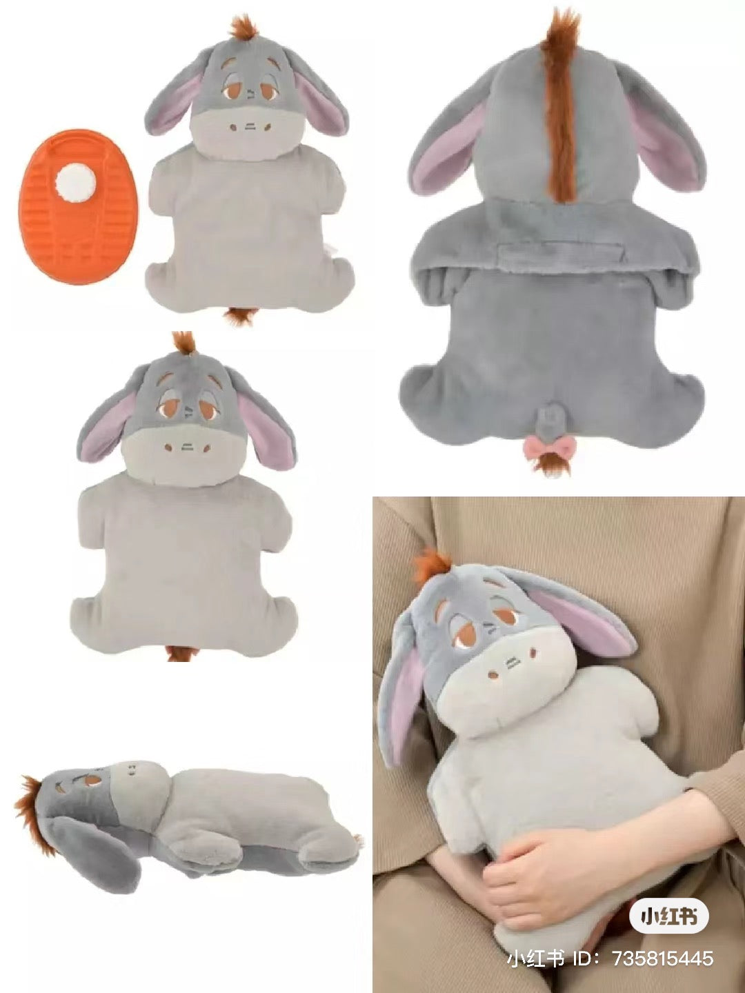 Disney|冬日暖乎乎热水袋限定公仔/玩偶/功能性玩偶