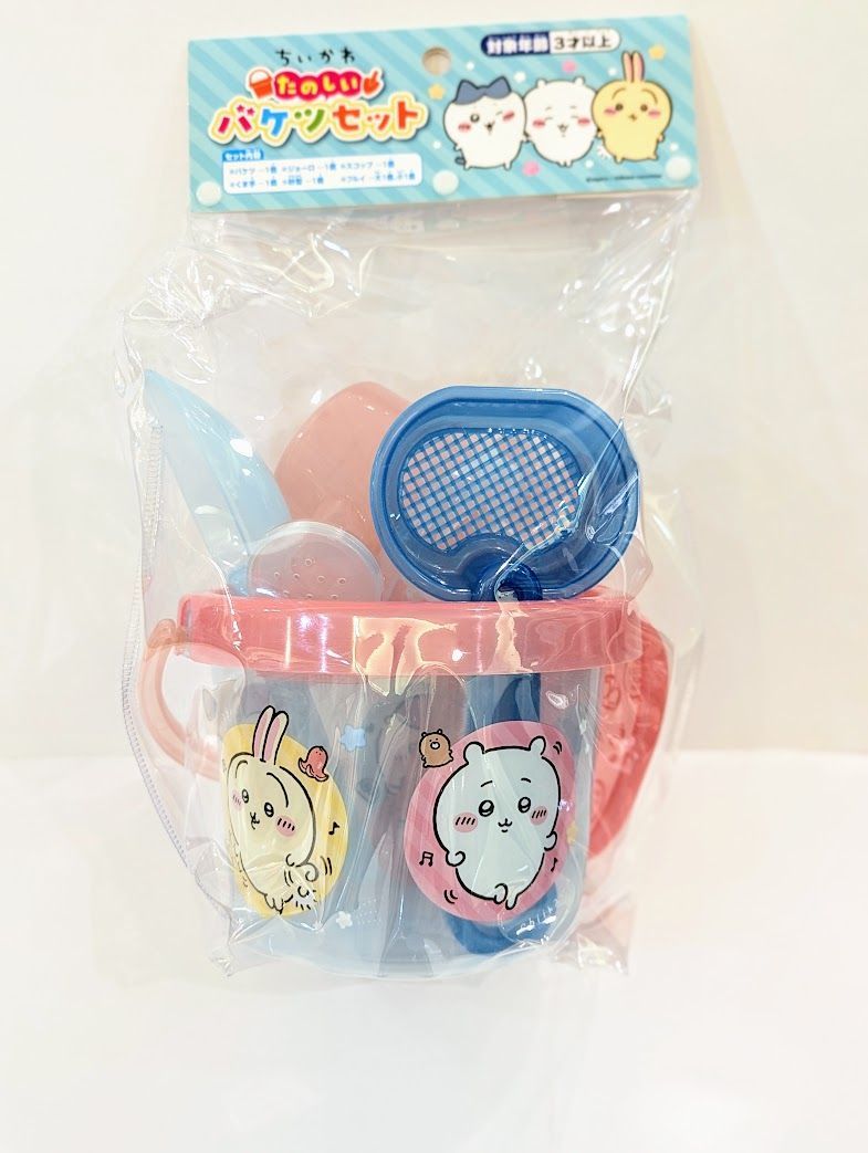 Chiikawa 吉伊卡哇|沙滩玩沙工具筒/玩具|约330×190×160mm