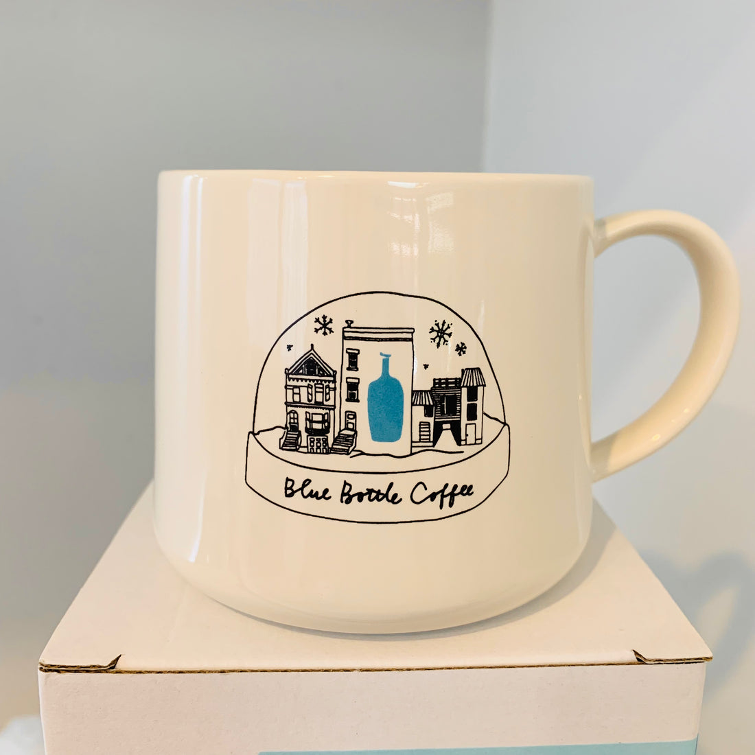 Blue bottle coffee|Claska经典陶瓷马克杯水晶球限定