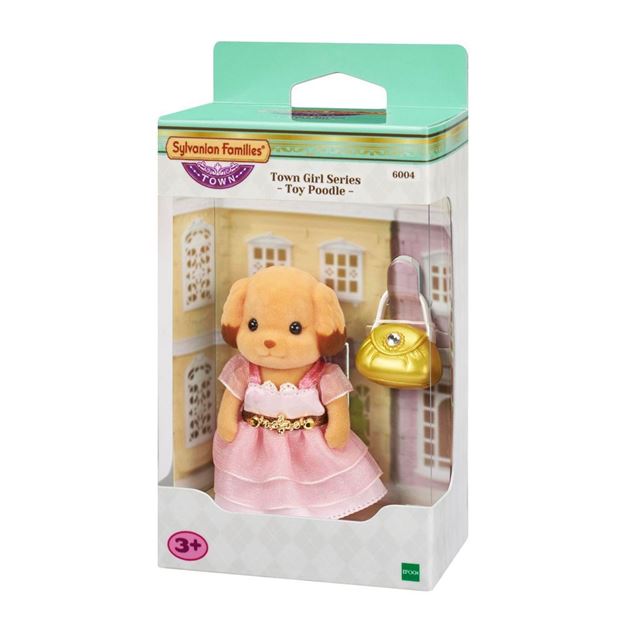SylvanianFamilies森贝儿家族｜Town Toy Poodle 小镇贵宾犬姐姐包包帽子站宝/套组/玩具/过家家