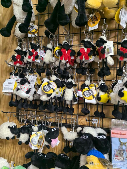 Nici｜Shaun the sheep Mascot Holder /Plush Keychain｜Height 10cm approx.