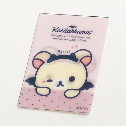 Rilakkuma｜San-X Lenticular Sticker - Korilakkuma｜80×57mm approx.