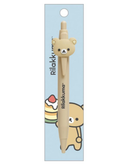 Rilakkuma轻松熊｜San-X Mascot Ball Pen - Kiiroitori / Basic Rilakkuma Favorite Things最爱的东西系列可爱角色圆珠笔｜芯0.7mm