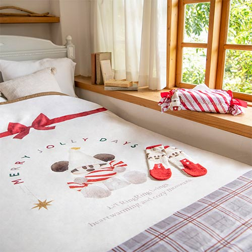 Disney迪士尼 ｜Merry Lil RingRing Mickey 东迪2024圣诞精灵妖精米奇系列糖果造型毛绒玩偶装饰玩偶纸巾盒/抽纸盒