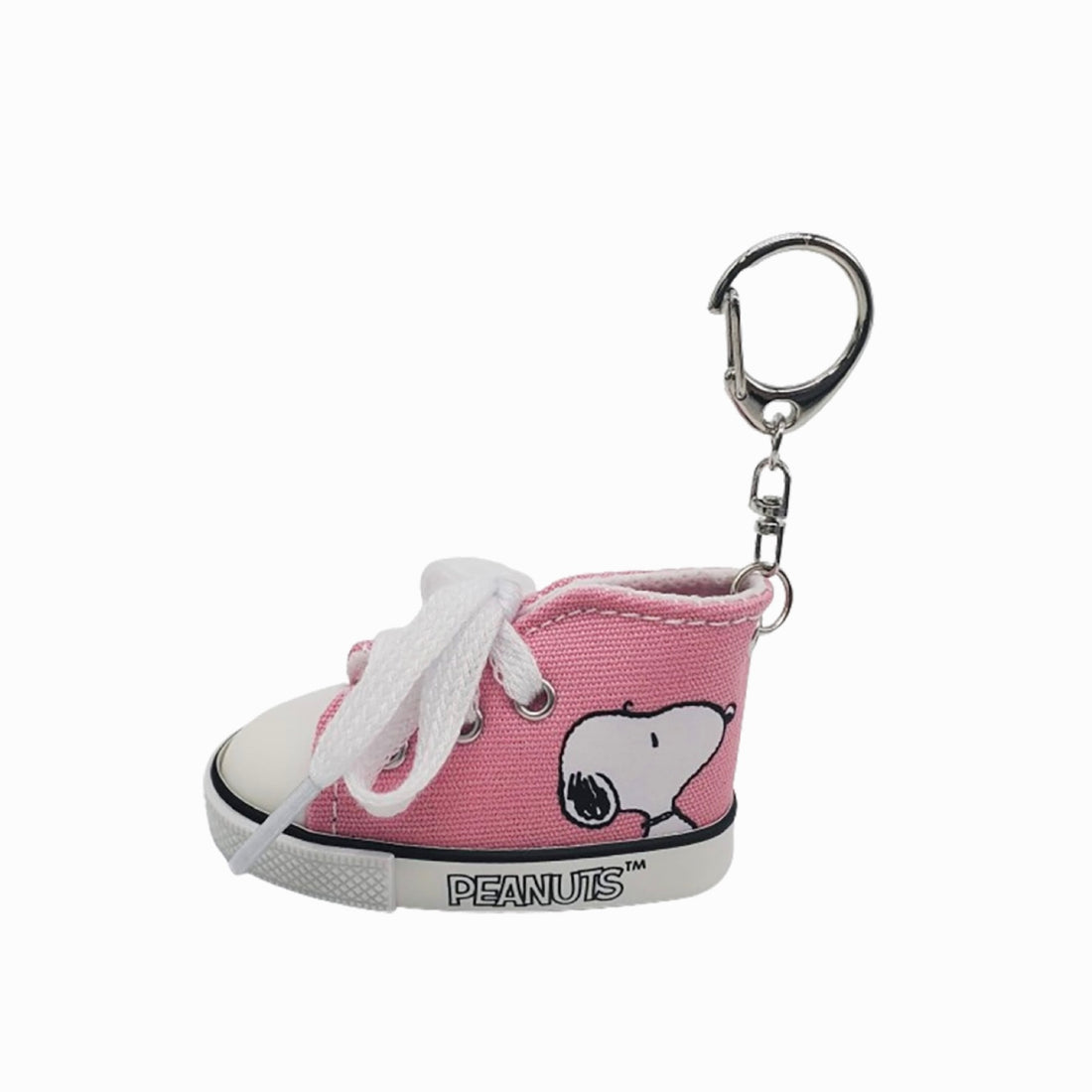 Snoopy史努比｜帆布鞋钥匙扣/挂件｜约w7.6cmxd3.5cmxh4.2cm