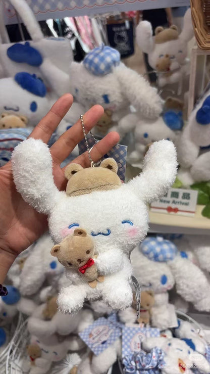 Sanrio｜Cinnamoroll mascot Keychain/Keyring ｜15.5 x 7 x 15cm approx.