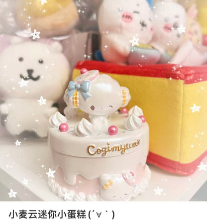 Sanrio｜Cogimyun  Sweets Party 10th Anniversary Cake Accessory Case｜7.5×7.5×8cm approx.