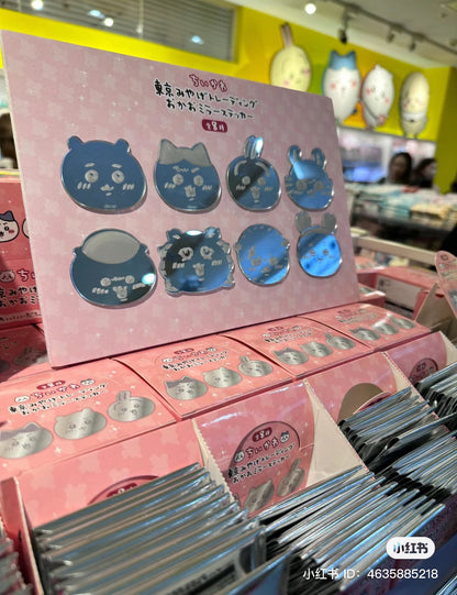 Chiikawa 吉伊卡哇｜镜子角色大脸手机贴盲盒/时不时照镜子/宝宝眼里有妈咪｜1枚