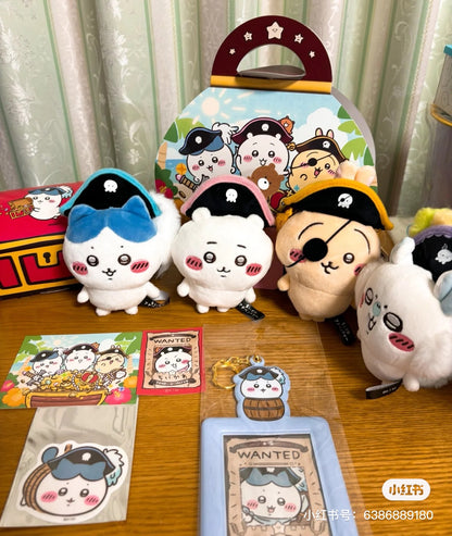 Chiikawa 吉伊卡哇｜台场冒险王系列悬赏通缉令卡套钥匙扣/挂件