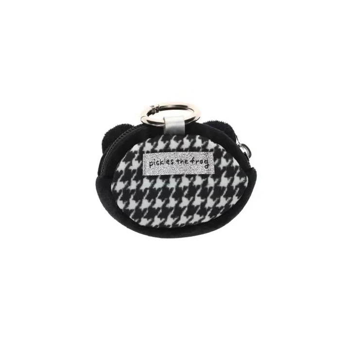 Pickles the Frog｜Carabiner Pouch Monotone｜H7×W8×D3cm approx.