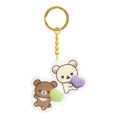 Rilakkuma｜Pure Gummy Acrylic Keychain/Keyring｜5.6cm x 5.9cm approx.