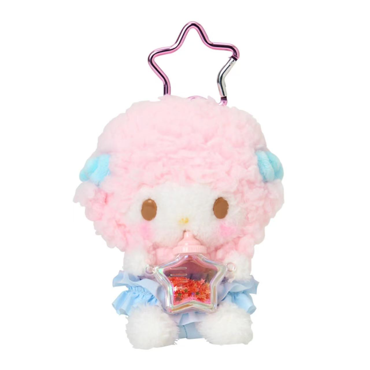 Sanrio｜Stardust Baby Bottle Mascot Holder /Plush Keychain｜11×7×14cm approx.