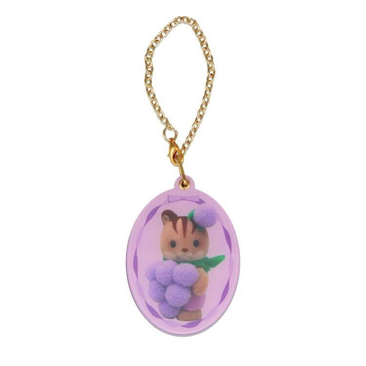 SylvanianFamilies｜Baby Fruit Slide Mirror Keychain