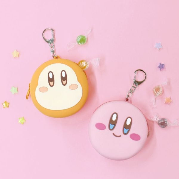 Kirby｜可爱大头挂件式小零钱包/可放ipods等｜约9 x 7 x 5cm