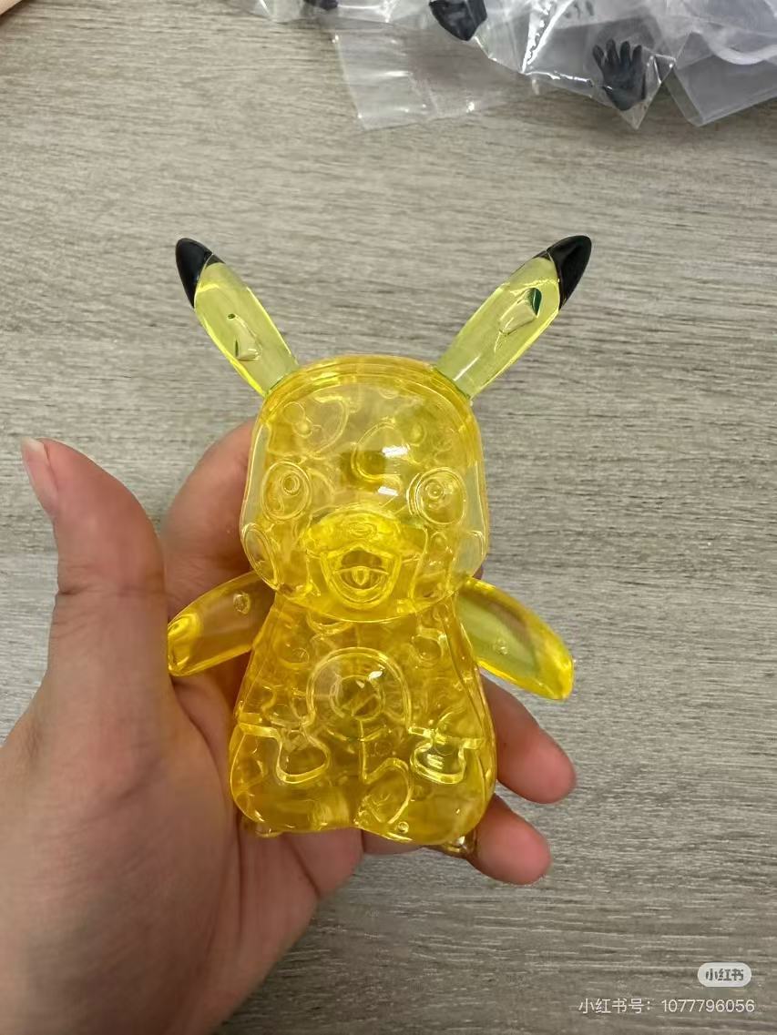 Pikachu｜Beverly Crystal 3D Puzzle｜ 95×175×48mm approx.