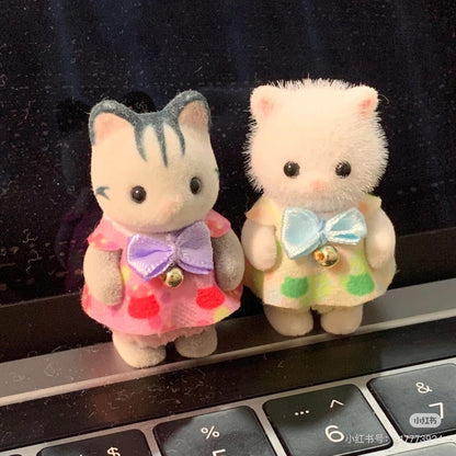 【limit 1】SylvanianFamilies｜Baby Cat Set 5 Babies Doll Epoch Calico Critters