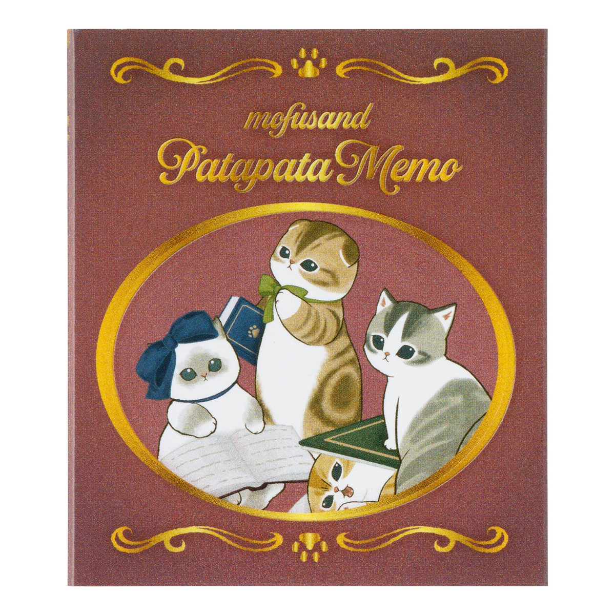 mofusand｜Nyantique Flip-Up Memo｜80 sheets