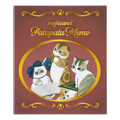 mofusand｜Nyantique Flip-Up Memo｜80 sheets