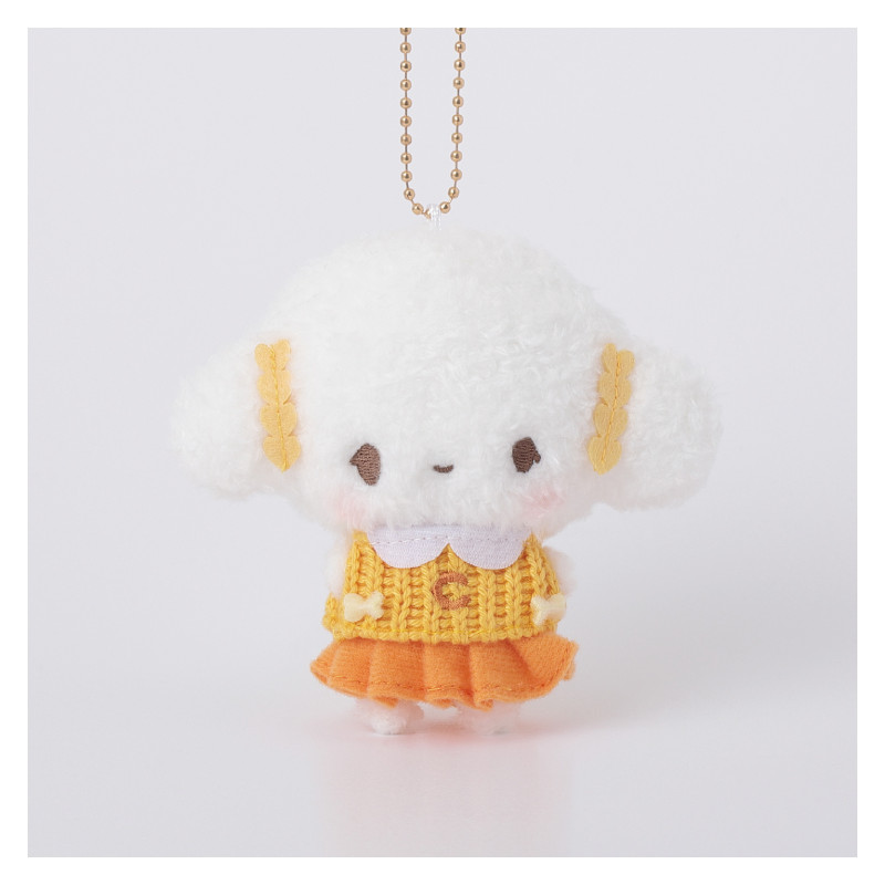 Sanrio｜Hokkori Knit Mascot Holder /Plush Keychain｜H10cm approx.