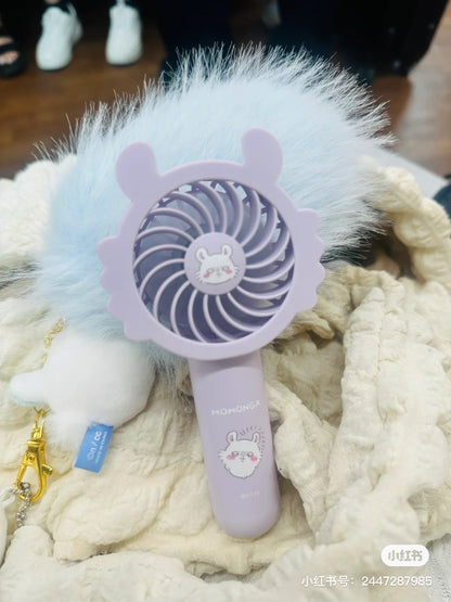 Chiikawa 吉伊卡哇｜便携式/手持/挂脖USB充电电风扇｜约 H140 x W63 x D38mm