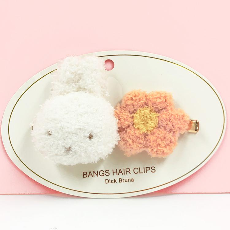 Miffy｜Mascot Bangs Hair Clip｜W38 x H52mm approx.