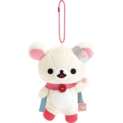 Rilakkuma｜Gaming Adventurer Mascot Holder /Plush Keychain｜110×115×100mm approx.