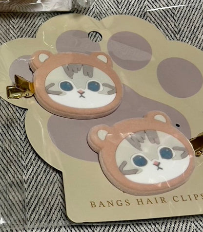 Mofusand｜Bangs Clip - Cat｜H115×W115mm approx.
