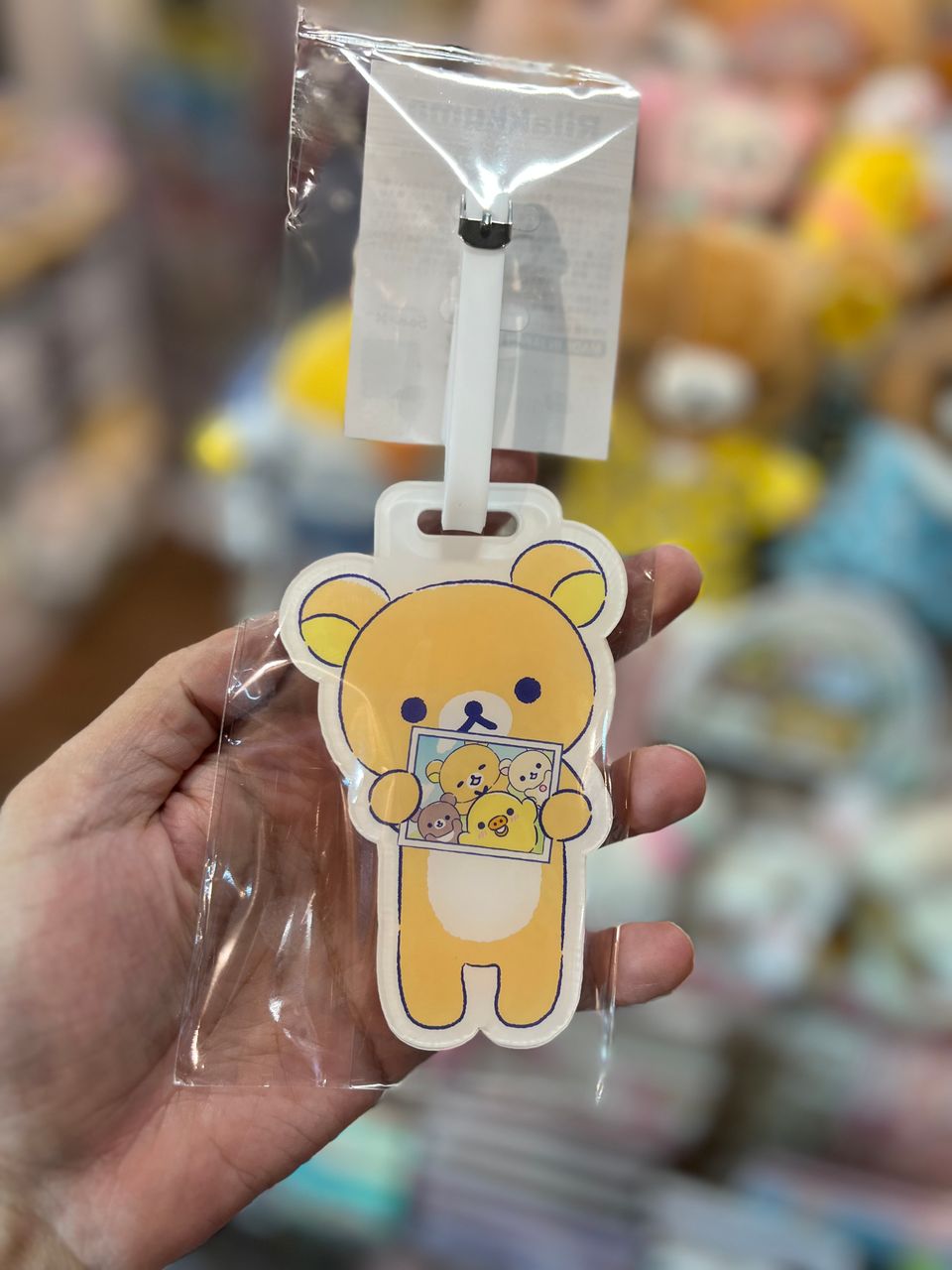 Rilakkuma轻松熊｜可爱防水行李牌/铭牌