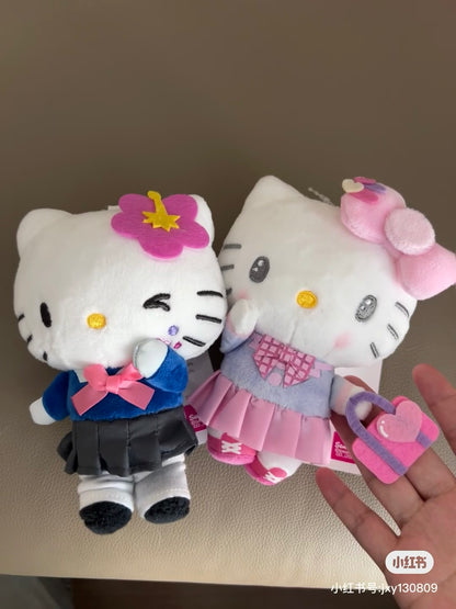 Sanrio｜Avail Happy School Days Mascot Holder /Plush Keychain