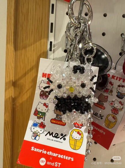 Sanrio｜Hello Kitty x me% mini Keychain/Keyring