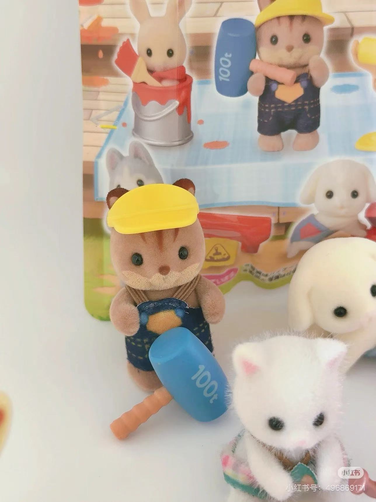 SylvanianFamilies｜Babys Love Crafts / baby builder/ Construction Series mystery bag/blind box/All 8 types｜1pcs