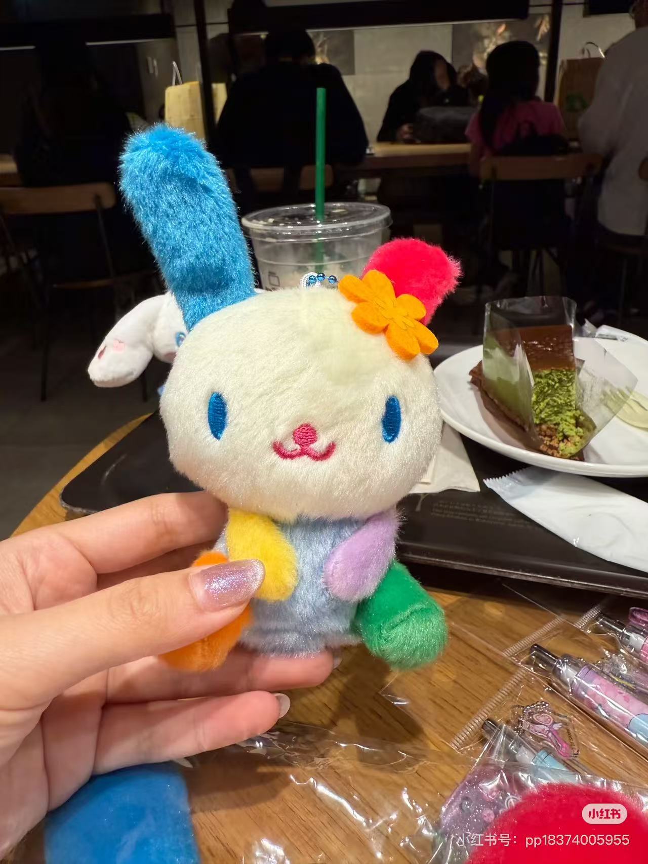 Sanrio｜Heart-pounding Memories Heisei Retro Y2K Mascot Holder /Plush Keychain｜ 71×107×52mm approx.