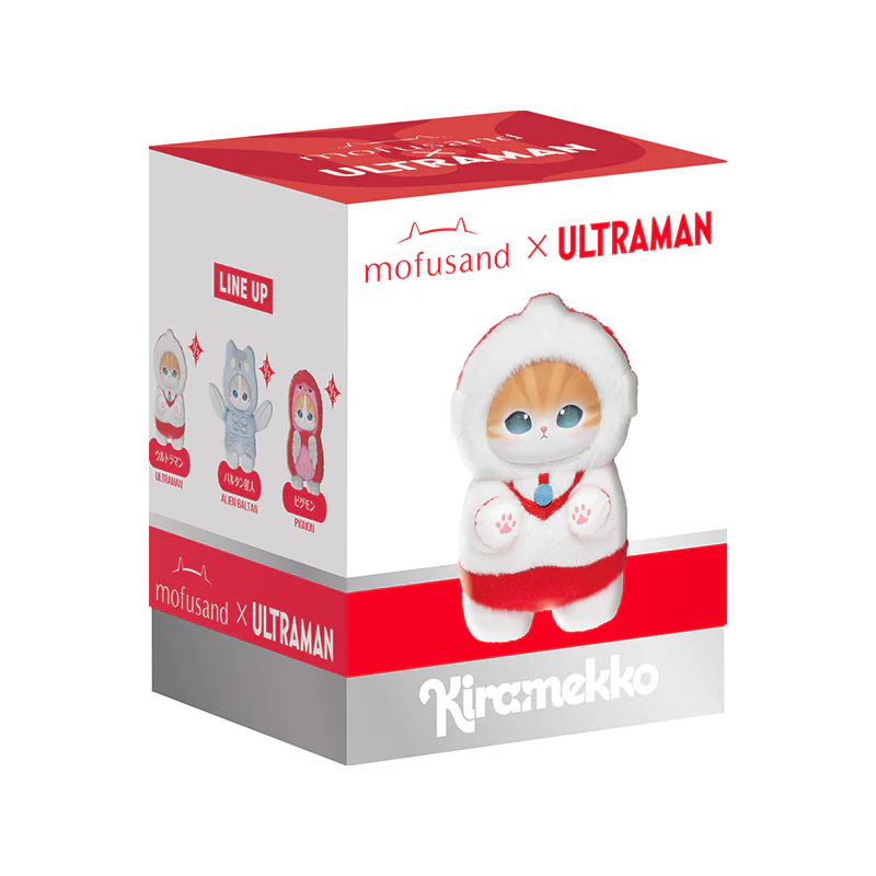 Mofusand｜Ultraman Kiramekko vol.1 Mascot Keychain mystery bag/blind box/All 3 types｜1pcs