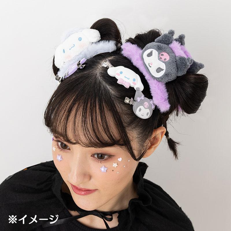 Sanrio｜Fluffy Face Mascot Hair Claw Clip｜12×8×8cm approx.