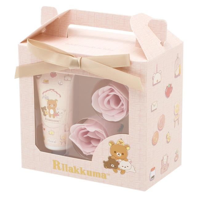 Rilakkuma｜Character Mix Gift Item Flower Box Gift Set｜H134 x W120 x D70mm approx.