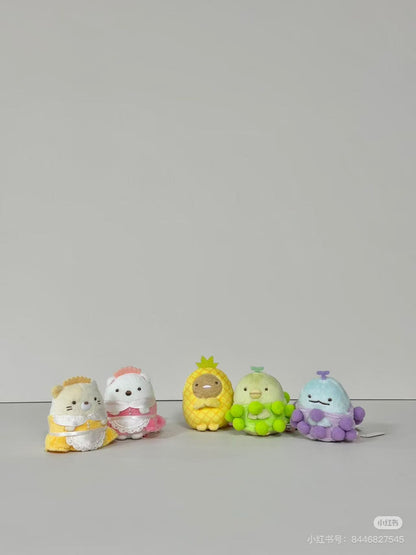 Sumikko gurashi｜Fruit Parlor Hand-held Plush Toy｜65×70×70mm approx.