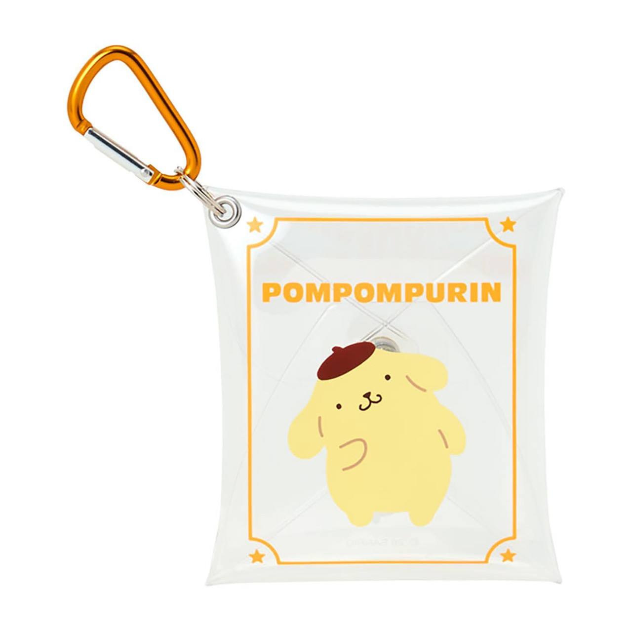 Sanrio｜Clear Accessory Case｜12.7 x 10.8 x 2.3cm approx.