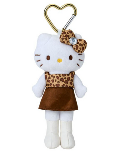【limit 1】Hello Kitty｜Sanrio Gogo Gal Collection Mascot Holder /Plush Keychain｜7.5×4×15cm approx.