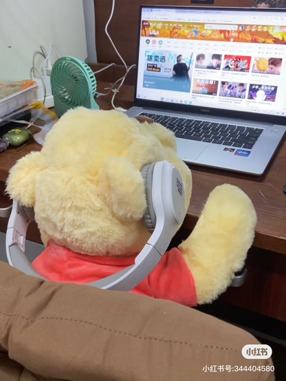 Disney SH｜winnie the pooh趴趴fluffy维尼玩偶/公仔