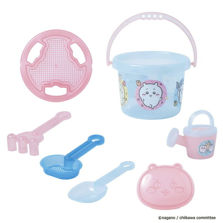 Chiikawa 吉伊卡哇|沙滩玩沙工具筒/玩具|约330×190×160mm