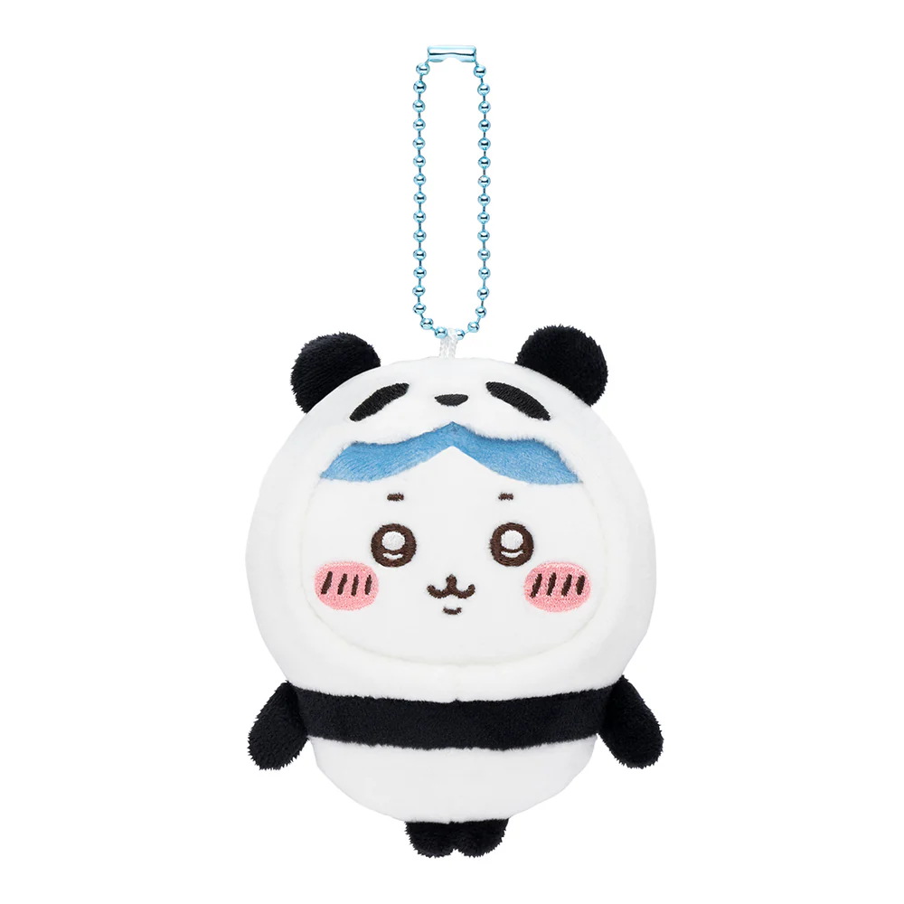 Chiikawa 吉伊卡哇｜Panda Mascot熊猫毛绒玩偶挂件/包挂｜约H110×W85×D40mm