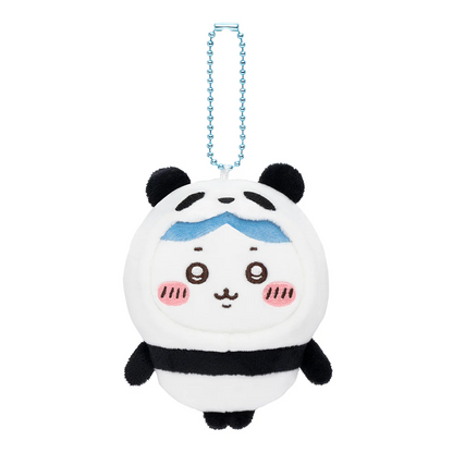Chiikawa 吉伊卡哇｜Panda Mascot熊猫毛绒玩偶挂件/包挂｜约H110×W85×D40mm