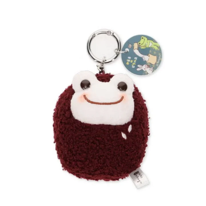 Pickles the Frog｜Tsukimi Mascot Holder /Plush Keychain