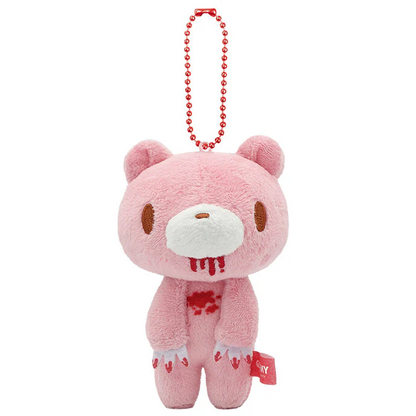 Gloomy Bear｜Bloody BearMascot Holder /Plush Keychain｜H10 x W9 x D8 cm approx.
