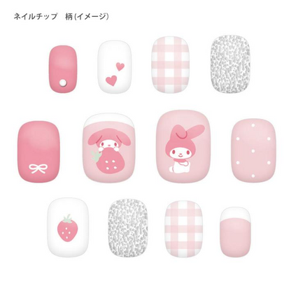 Sanrio｜Charming Jewellery Nail Sticker｜24 pieces