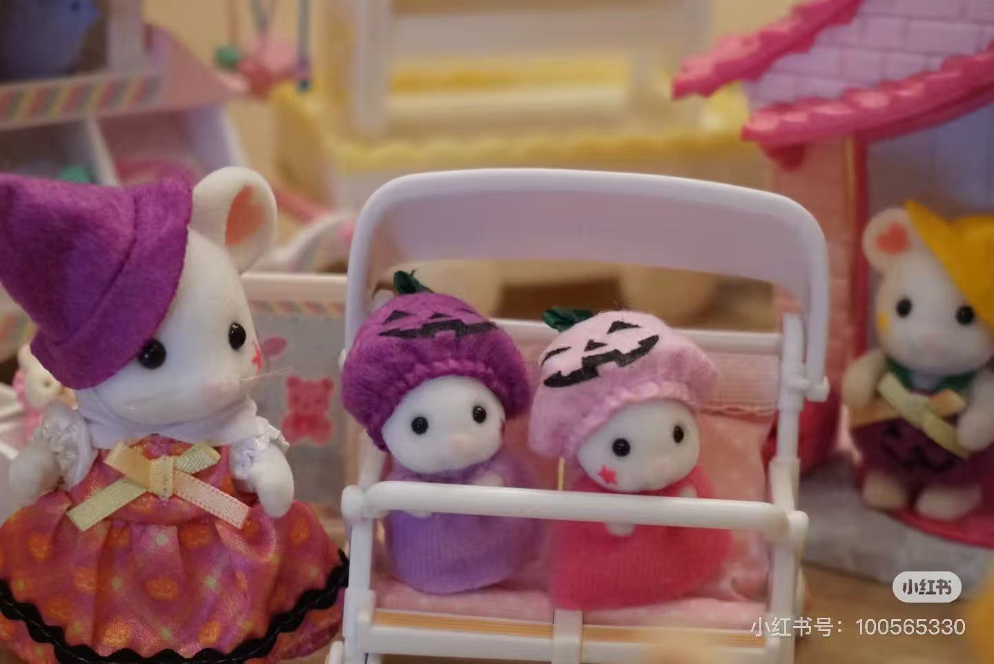 【limit 1】SylvanianFamilies｜Marshmallow Mouse Halloween House Set