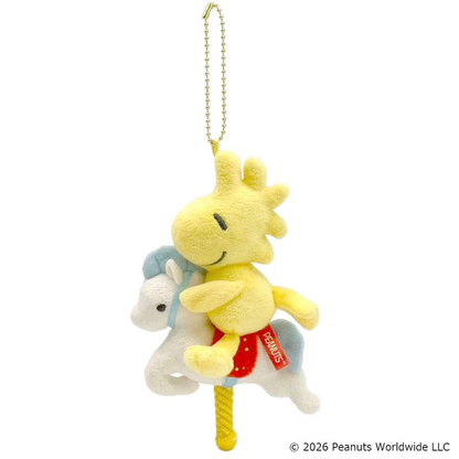Snoopy｜Peanuts Amusement Park Series Woodstock Mascot Holder /Plush Keychain｜H13 approx.