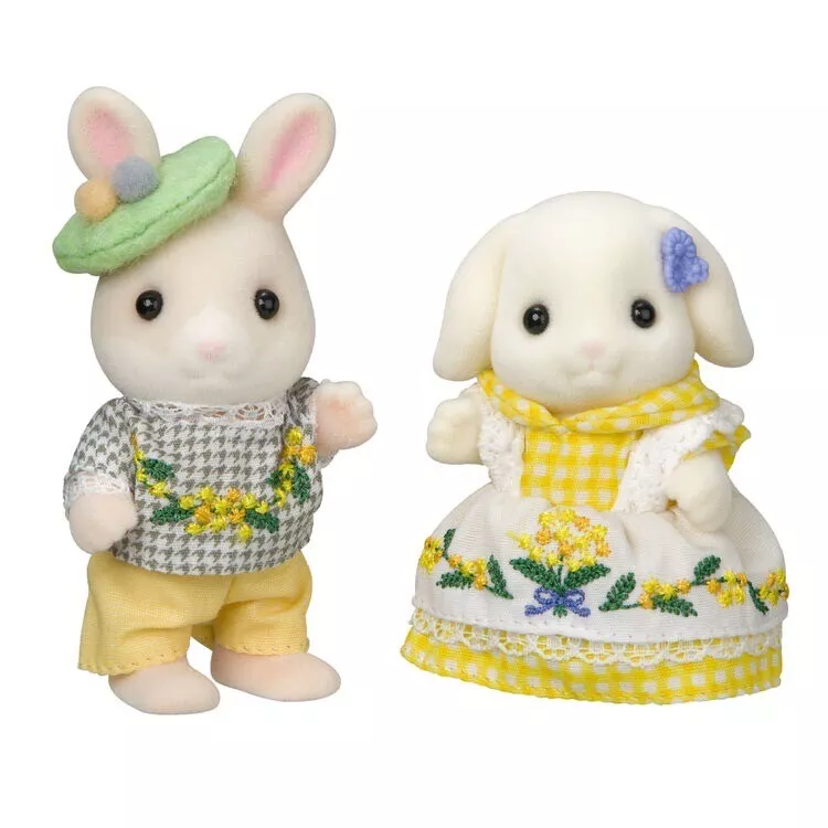 SylvanianFamilies｜Mimosa Embroidery Pair Set Calico Critters