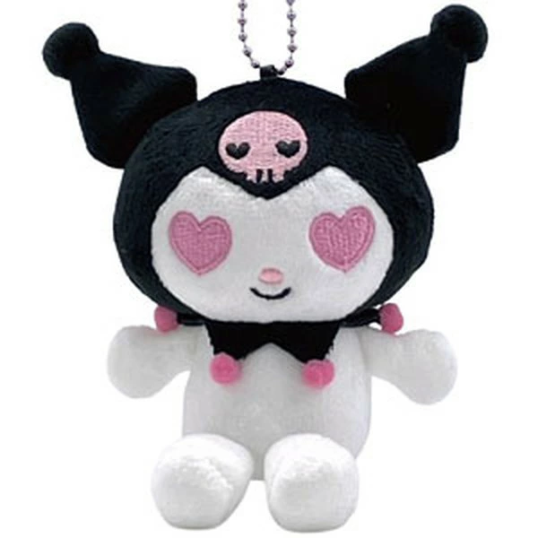 Sanrio｜Kuromi 20th Anniversary Nurse  Mascot Holder /Plush Keychain｜H11 x W10 x D5.5cm approx.